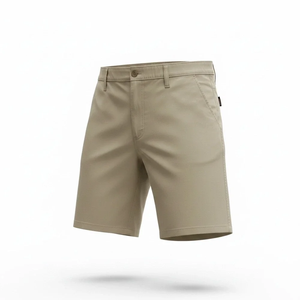Dockers Original Short Mens 56 Khaki Tan Stretch Flex Comfort Big & Tall New
